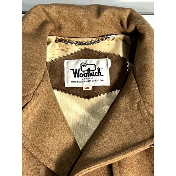 VTG 60's Woolrich Womens Toggle Pea Coat Size 40 - Picture 14 of 15